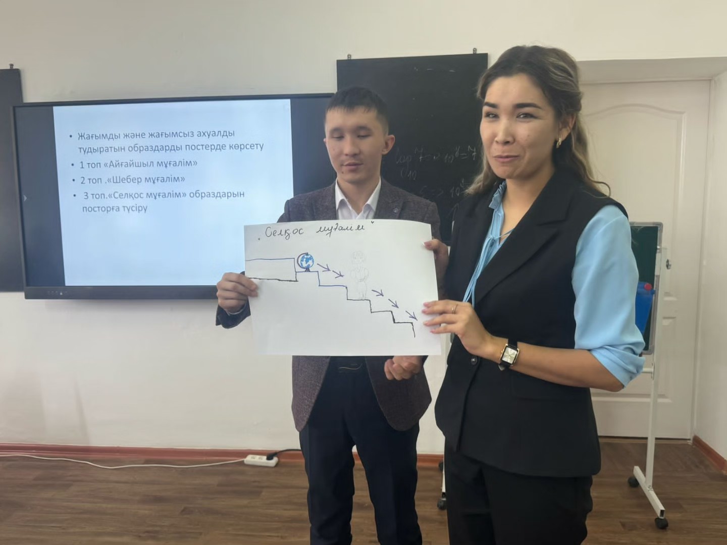 "Мұғалім-оқушы жүйесіндегі  кәсіби педагогикалық қарым-қатынас"  тақырыбында коучинг өткізілді.